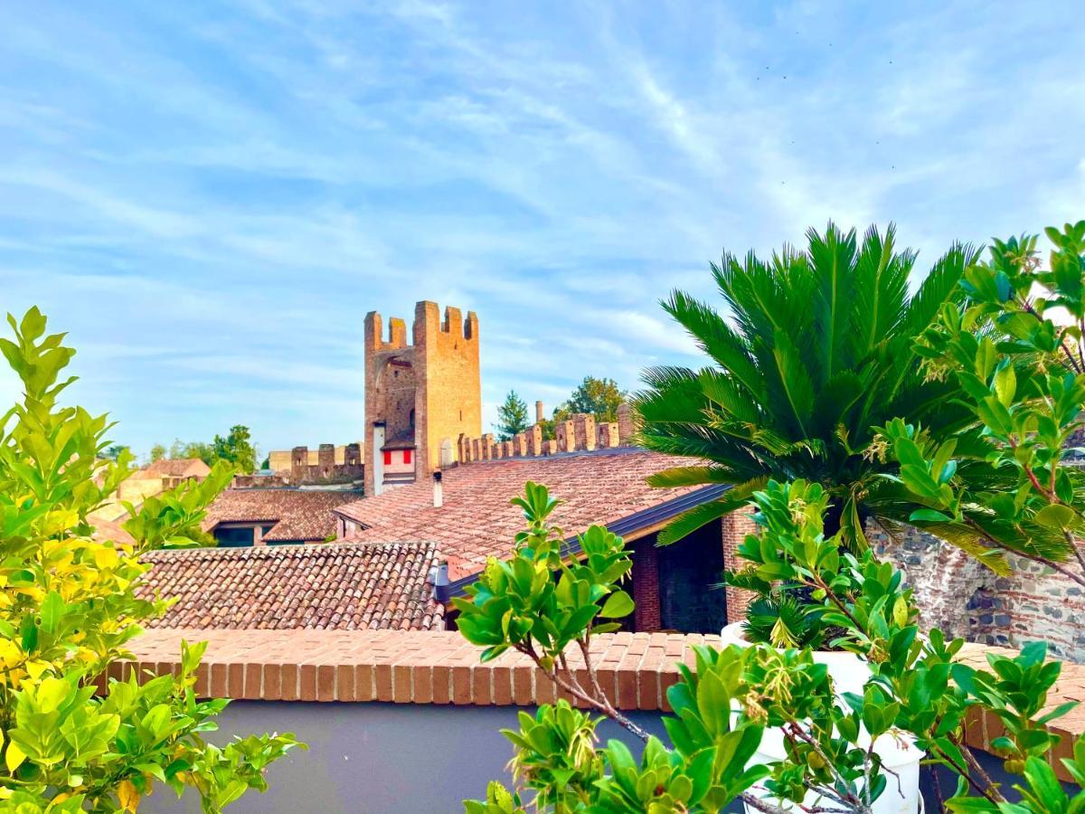 Ca' Del Sole - Attico Panoramico In Centro Storico Apartment Montagnana  Exterior foto